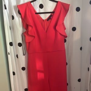 Dillards wide leg Capri jumpsuit
